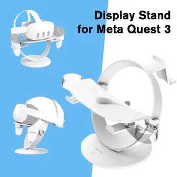 Подходит для Настольной подставки для хранения Quest 3, Подставки для дисплея Quest 2 Ps Vr2 / pico 3 и другой Универсальной подставки для отображения виртуальной реальности Z8K4.