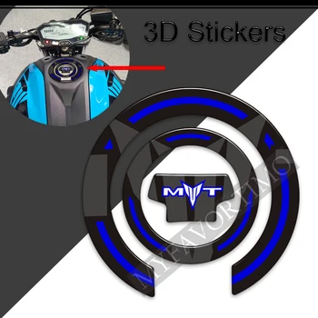 2018 2019 2020 Накладки на бак мотоцикла 3D наклейки для Yamaha MT07 MT 07 SP MT-07 Наклейки на газ, мазут, комплект наколенников