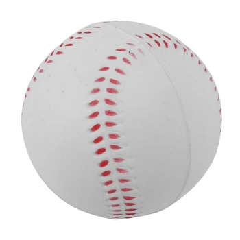 Спортивный бейсбол С пониженным ударом Бейсбол 10-дюймовый Взрослый Молодежный Мягкий мяч для соревнований по игре, тренировки по подаче, ловле