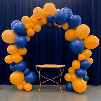 108 шт. компл 12дюймов Оранжевых латексных воздушных шаров на День Рождения для вечеринки по случаю Дня рождения Воздушные шары на день рождения Латексные Воздушные шары для вечеринки Латексный воздушный шар