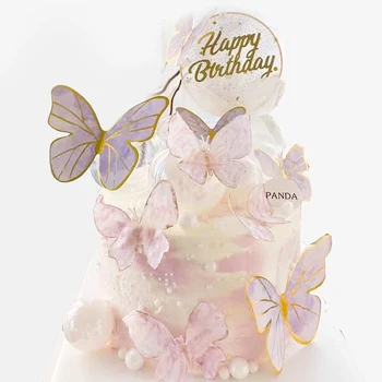 Принадлежности для украшения торта на день рождения Butterfly Инструменты для украшения праздничного торта Dark Queen Богиня праздничного торта Инструменты для украшения праздничного торта Принадлежности для декора вечеринок