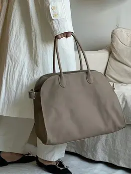 Женская сумка роскошного бренда, высококачественная сумка из воловьей кожи с верхним слоем, высококачественная сумка через плечо большой емкости