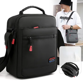 Сумка через плечо нового стиля, простая сумка для отдыха на открытом воздухе, сумка-мессенджер на одно плечо, Корейская трендовая мужская сумка через плечо, сумка через плечо