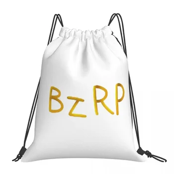 Bizarrap (BZRP) Рюкзаки Повседневные Портативные Сумки На Шнурке Drawstring Bundle Карманная Спортивная Сумка BookBag Для Студентов-Путешественников