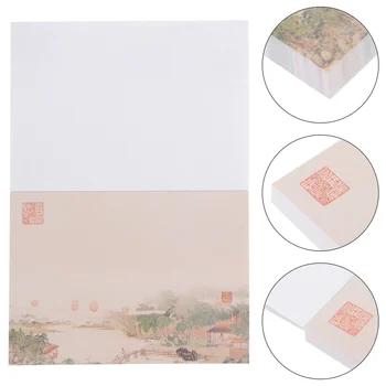 Живописные подарки-наклейки для женщин, бумажные блокноты со списком дел в китайском стиле