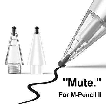 Для Huawei M-Pencil 2-й Сменный Наконечник Стилуса из Никелированного сплава для M-Pencil 2 Аксессуары Запасные Сменные Наконечники