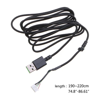 USB-кабель, линия передачи данных для мыши Razer, 1,8 м, Сменный провод для мыши