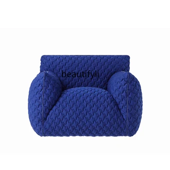 Современный простой синий диван Толстяка Креативный Ленивый Диван Кресло для отдыха Одноместный диван мебель для гостиной