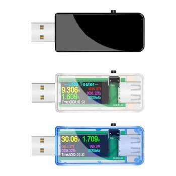 Тестер Mini USB, Цифровой Вольтметр, Измеритель тока, Электрический амперметр, Ваттметр, Детектор, зарядное устройство, Прямая поставка