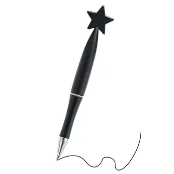 Твист-Ручка В Форме Звезды Пишущие Ручки Kawaii Smooth Cute Star Design Многоцелевая Шариковая Ручка В Форме Звезды Для Школьных Принадлежностей И Офиса