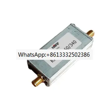 Полосовой фильтр с резкой отсечкой 260-340 МГц, 300 МГц, интерфейс