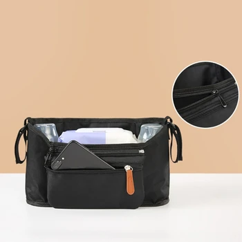 Сумка для детской коляски с несколькими карманами для детской коляски, переносная сумка для мамы