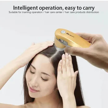 Интеллектуальный беспроводной цифровой Wifi Цифровой анализатор волос и кожи головы с программным обеспечением Gy 9822U Для диагностики ухода за кожей лица