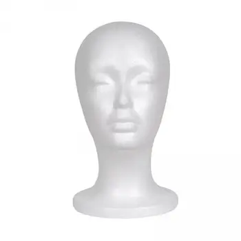 Держатель дисплея для головы манекена из 2-х пенопластовых материалов, легкий для домашнего салона Style B