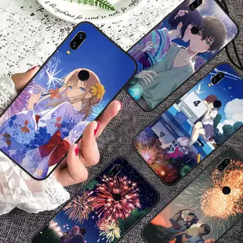 Фейерверк аниме студия ghibli Чехол для Телефона для Xiaomi Redmi note 12 11 7 8 9 10 E s i T X note ultra X3 pro 5G 4G