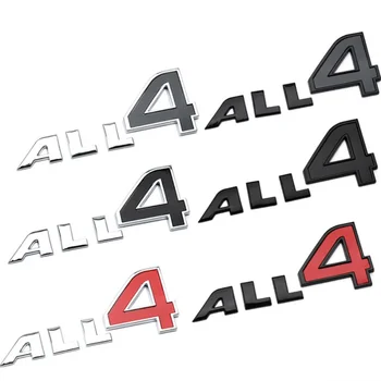 1ШТ 3D ABS ALL4 Логотип Эмблема Наклейка На Багажник Автомобиля, Крыло, Наклейка Для MINI R60 R61 F60 F54 F55 F56 Cooper S Countryman Paceman