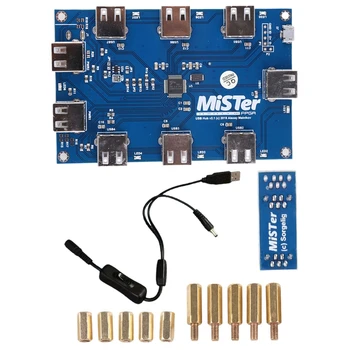 Для Mister FPGA 7 USB-портов для набора платы Mister для Terasic DE10-Nano Replac Прямая поставка