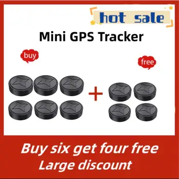 Мини-GPS-трекер с сильным магнитным креплением для отслеживания автомобилей, мотоциклов, грузовиков, локатор отслеживания транспортных средств в реальном времени, защита от потери GPS-трекера