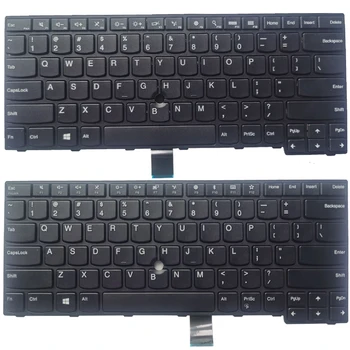 Новая Английская Клавиатура Для Ноутбука lenovo Thinkpad E470 E470C E475 E450 E455 E450C W450 Американская Клавиатура БЕЗ подсветки
