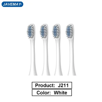 Электрическая насадка для зубной щетки средней мягкости, Чувствительная сменная насадка для J211BRUSHHEAD JAVEMAY J211