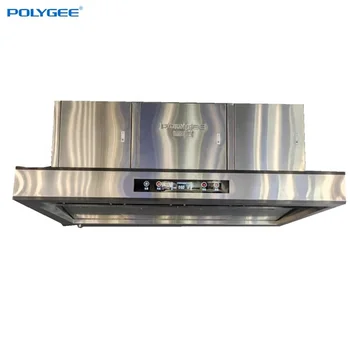 Высокоэффективная вытяжка для коммерческой кухонной плиты POLYGEE, лучшая производительность благодаря ESP