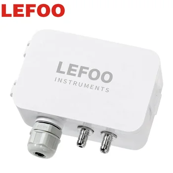 Интеллектуальный датчик перепада давления LEFOO, цифровой датчик ОВКВ, датчик перепада низкого давления, передатчик
