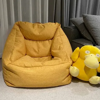 Кавайный минималистичный Ленивый диван-пуфик, удобный роскошный Ленивый диван-мешок, спальни, многофункциональная мебель для дома Divano Letto