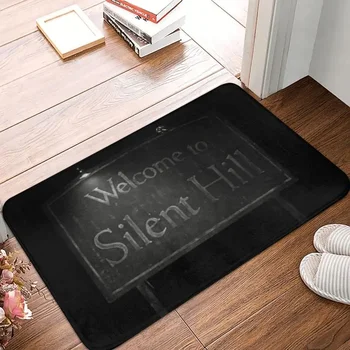 Добро Пожаловать в Silent Hill, Коврик для коврика, Противоскользящий коврик для ванной, кухни, гаража, ковер 40 * 60 см
