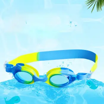 Силиконовый материал, Очки для дайвинга от 3 до 14 лет, Анти-УФ, Красочные детские очки для бассейна, детские плавательные очки, очки для плавания, очки для дайвинга
