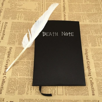 Набор аниме-коллекционных тетрадей Death Note формата А5 на тему аниме Дневник Журнал Строгальный блокнот для записей